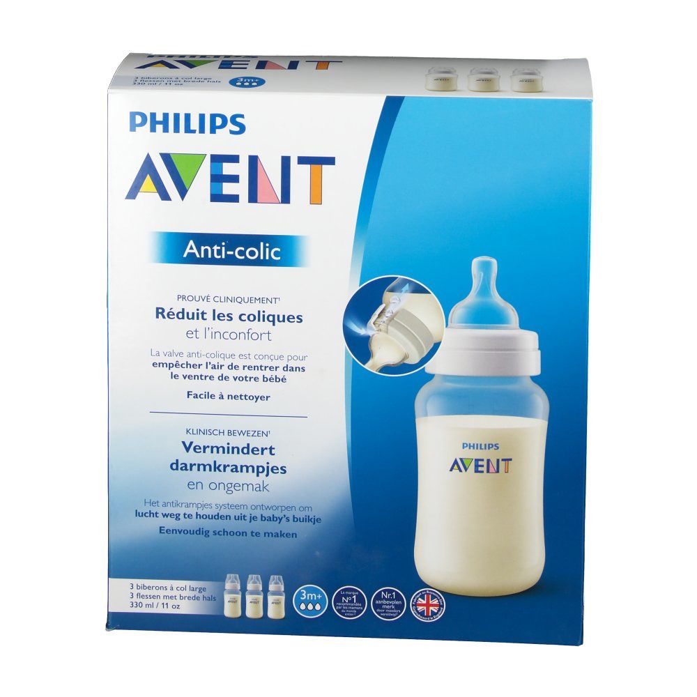 ROMIRUS Anello di ricambio, Ghiera del biberon per Avent Biberon Natural Response (Set da 3